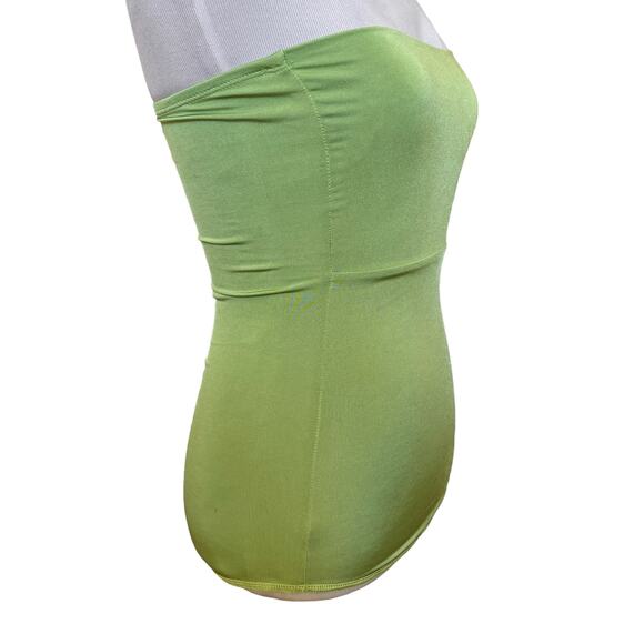 Two birds New York The Bandeau Like Green Size Medium NWOT - Picture 4 of 6